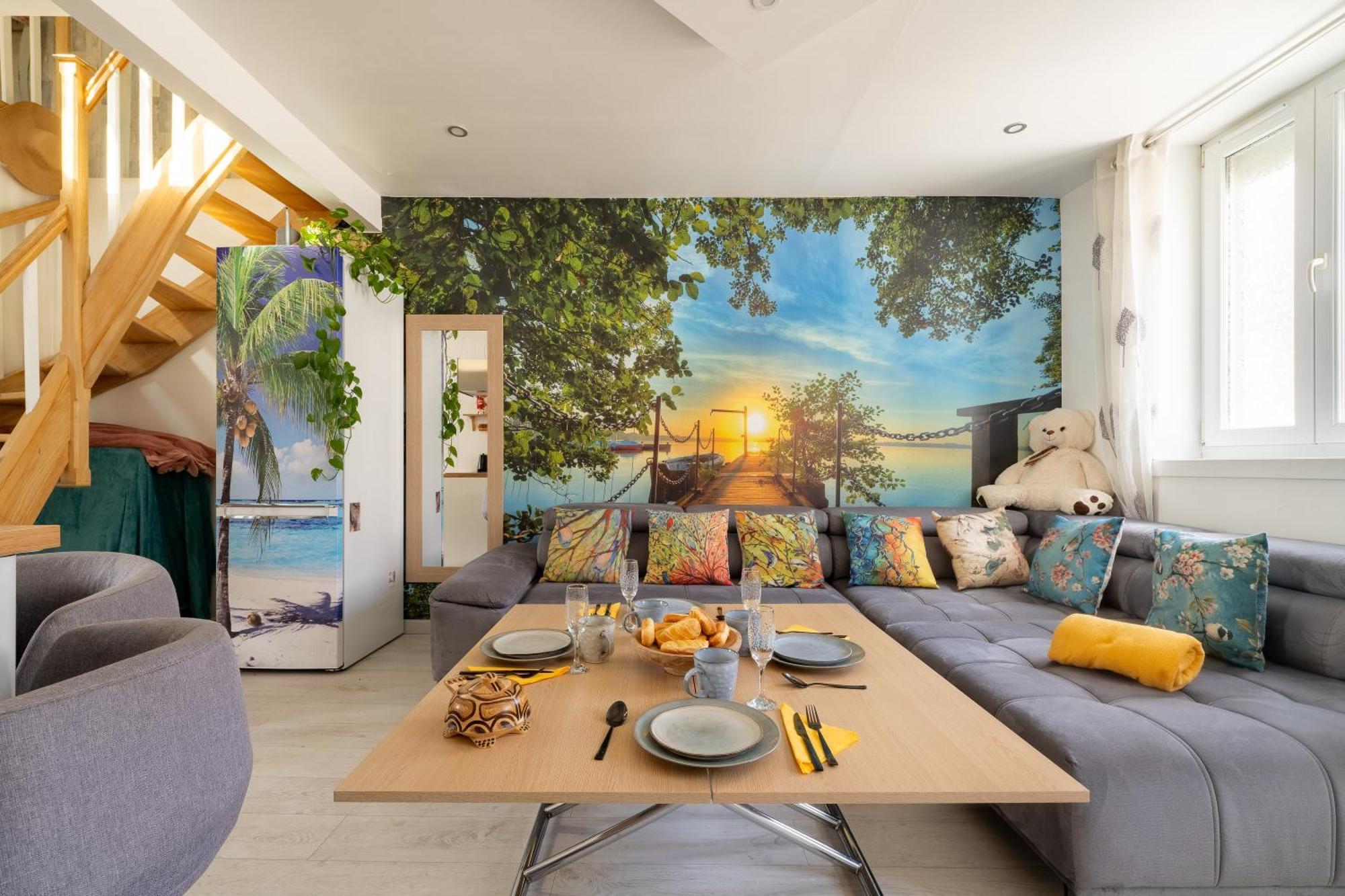 Casa Inca Calais - Duplex Soleil Latino - Parking Free, Station Apartment Exterior foto