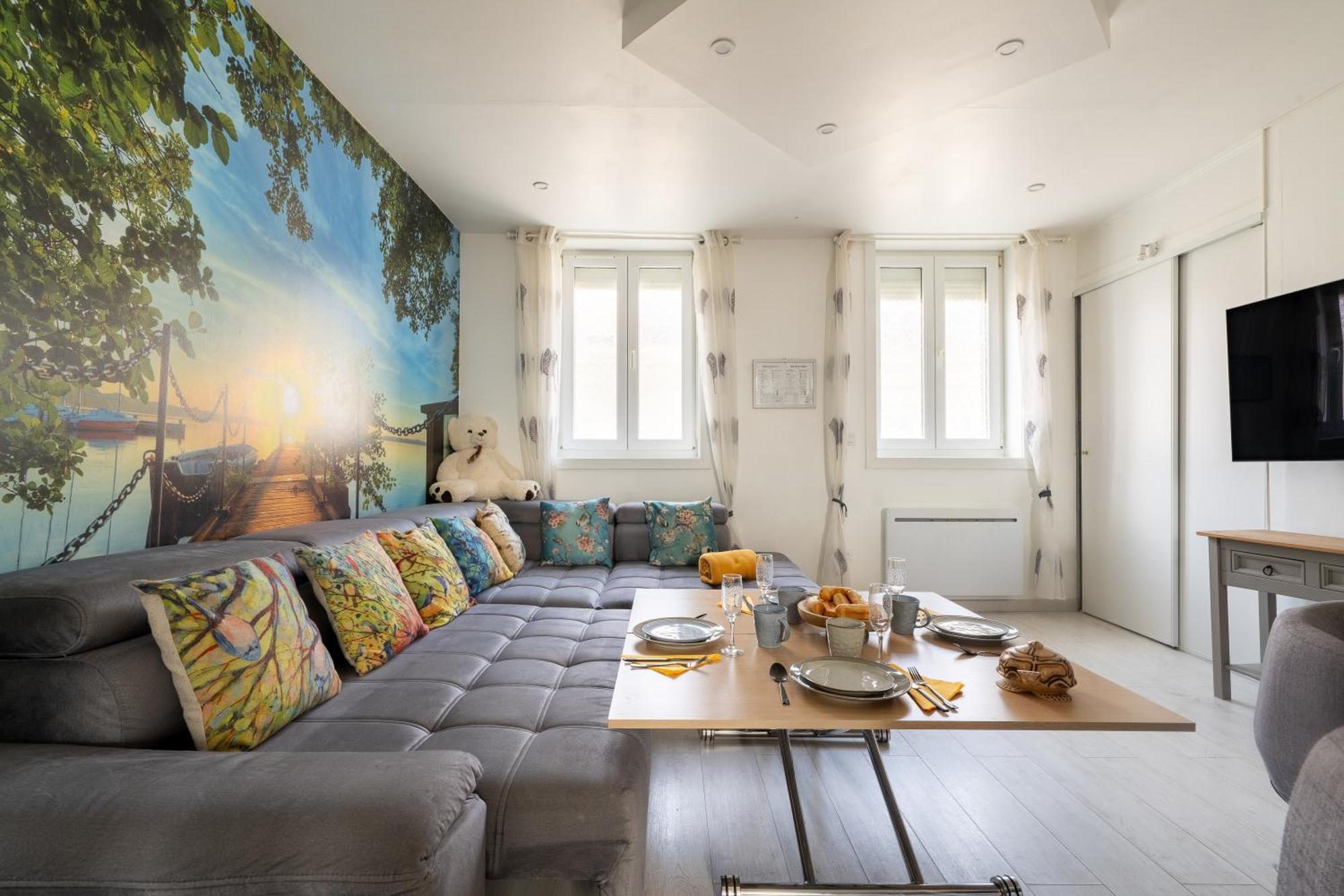 Casa Inca Calais - Duplex Soleil Latino - Parking Free, Station Apartment Exterior foto